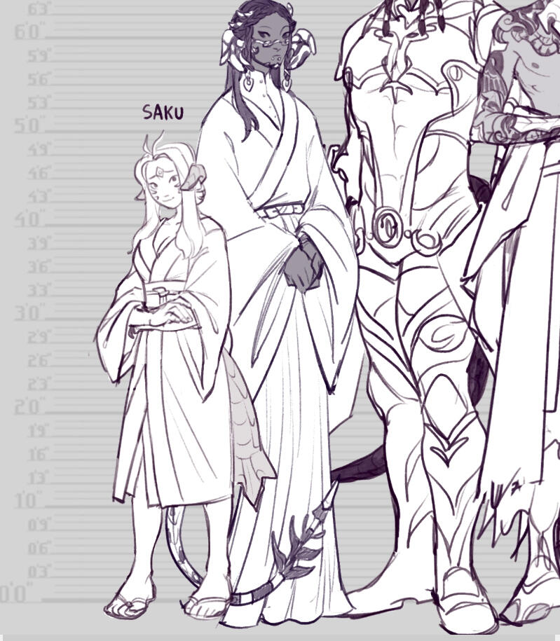 as part of a cast of lizards in a private plotline